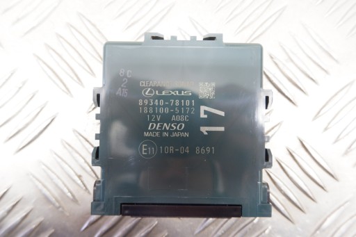 Модуль pdc lexus nx (_z1_) 8934078101 2.5l гибрид 114kw 2019
