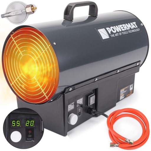 Нагрівач 15KW газовий вентилятор плита нагрівач