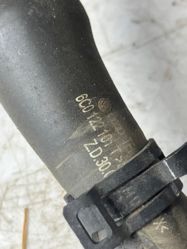 RURY MAGISTRALA vode SKODA FABIA III 1.0 TSI 6C0122101T