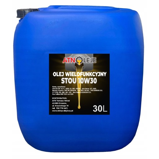 Многофункциональное масло STOU 10w30 30л.