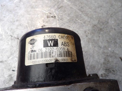 Nissan Murano Z50 Pompa ABS 47660CA000 06.2109-0111.3 06.2102-0008.4