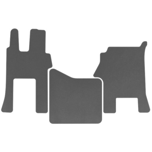 MERCEDES ACTROS MP4 ш. коврики велюр ком серый