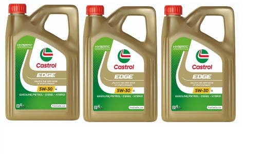 3X CASTROL 5W30 4л. КРОМКА ТИТАНОВА 