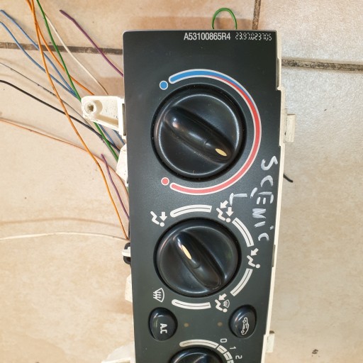 control panel NAWIEWEM KLIMATYZACJA RENAULT SCENIC and 651947U OE EU