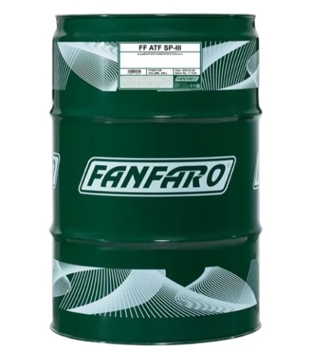 Трансмиссионная жидкость atf sp iii 60л fanfaro mitsubishi hyundai kia