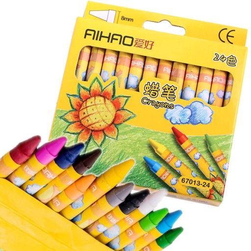 Олівці пастельні Схема 12 шт.