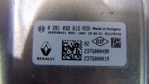 module control unit ADBLUE FIAT TALENTO RENAULT TRAFIC III LIFT VIVARO 14-25R