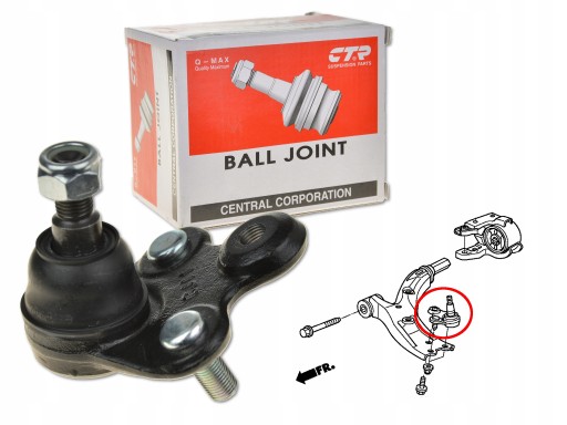 CBHO-44 - HONDA CR-V IV 12-2. 0 2.4 ПЕРЕДНІЙ ВАЖІЛЬ УПРАВЛІННЯ