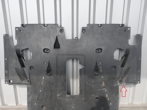 FERRARI 488 GTB cover cover floor rear part