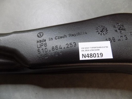 VW GOLF SPORTSVAN canale TUNEL Dell’aria 510864253