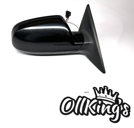 AUDI A5 S5 8T LIFT 3D COUPE LZ9Y mirror right 6+2 PIN Uk
