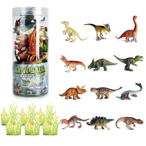 WOOPIE Sada figúrok Dinosaury 18 ks - verzia 2