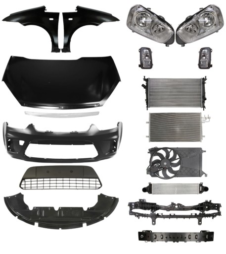 1624 - Ford C-Max 07-10 Ремень бампера Капот Крыло