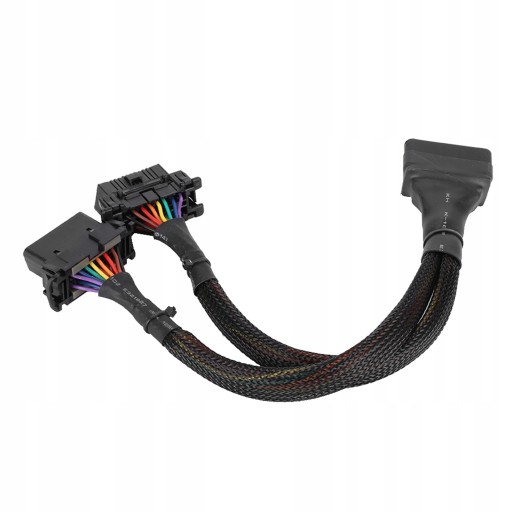 1 do 2 OBD Adapter Splitter Y Przedłużacz kabla