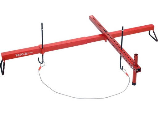 БАЛКА З ПЕРЕМІЩНИКОМ ДЛЯ ПІДВІСИ ДВИГУНА ГРУППОДУСТІВНІСТЬ 320КГ ШИРИНА 90-160СМ