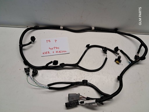 9804293880 - Peugeot 308 1ii t9 монтажный жгут переднего бампера для 4 датчиков pdc