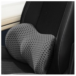 Поперекова подушка в авто під спинку попереку, ПЕРФОРОВАНА, ВЕНТИЛЬОВАНА