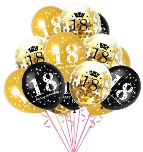 18-річчя КУЛЬКИ КОНФЕТІ 12\