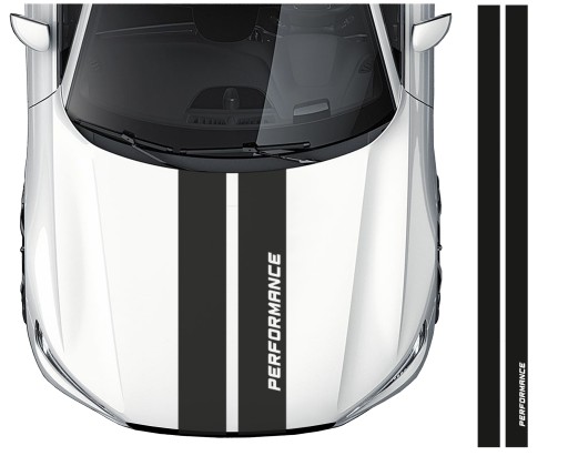 Автомобильные наклейки 2X20CM X 4M PERFORMANCE