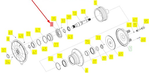 102441044 Картер зчеплення