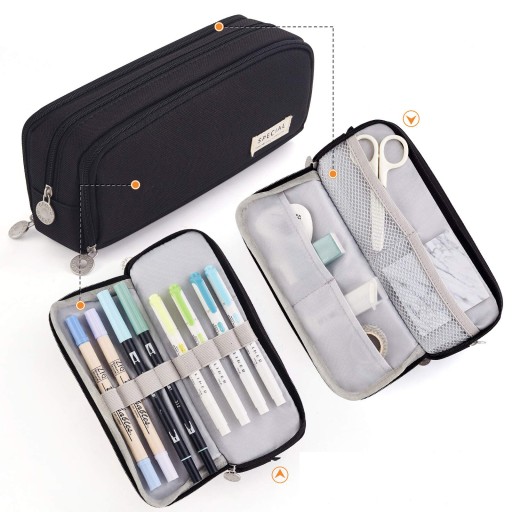 Великий пенал на три відділення Косметичка 3в1