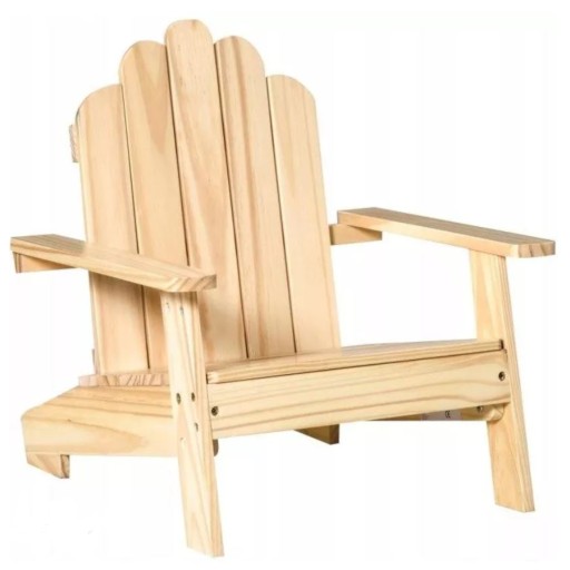 НИЗЬКИЙ ДЕРЕВ'ЯНИЙ ДИТЯЧИЙ САДОВИЙ СТІЛЕЦЬ