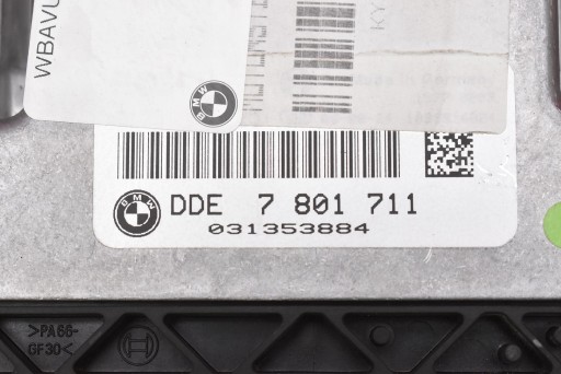 centralina computer motore 7801711 BMW E90 E91 2.0 D 163 KM 04-10