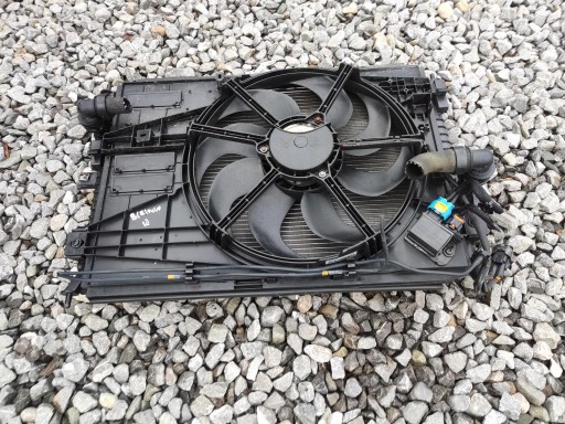 KOMPLET CHLODNIC hüttök ventilátor PARTNER BERLINGO IV 1.5 BLUE HDI 18