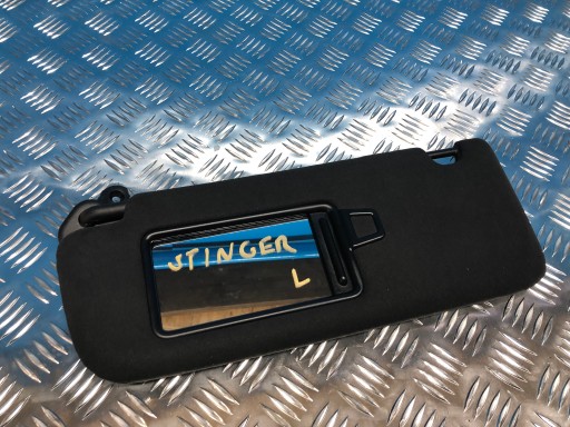 KIA STINGER ЛІВИЙ СОНЯШНИК КРИШКА АЛЬКАНТАРА