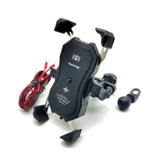 МОТОЦИКЛЕТНАЯ РУЧКА ИНДУКЦИОННЫЙ ТЕЛЕФОН QI QC3.0