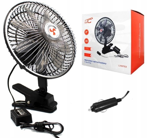Вентилятор автомобільний вентилятор обертається 12 і 24В