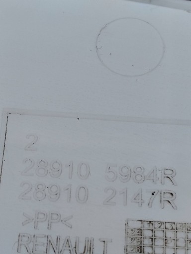 DACIA SANDERO III washer fluid tank 289105984R