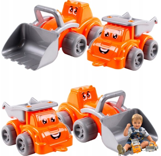 КОМПЛЕКТ БУДІВЕЛЬНОЇ ТЕХНІКИ: САМОСВАЛ + ЕКСКАВАТОР