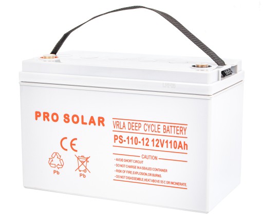 Акумулятор вольт polska глибокого циклу vpro solar 12v 110 ah vrla необслуговуваний