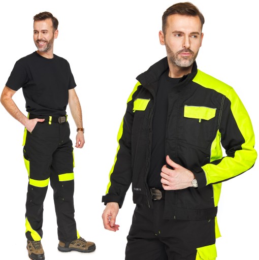 Робочий одяг зі світловідбиваючими елементами 3XL / 56