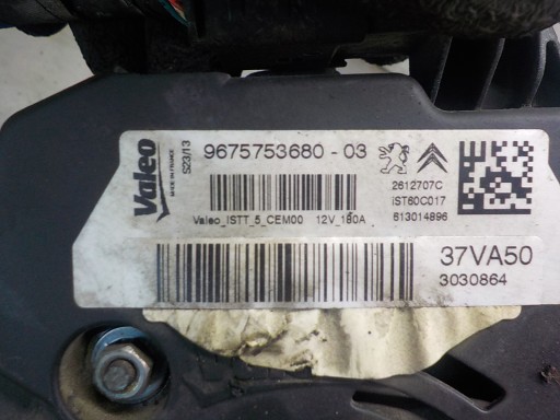 CITROEN DS3 1.6 HDI alternator 9675753680-03