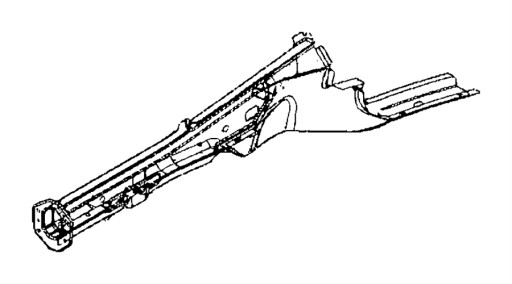 68261522AC - ЛОНЖЕРОН ПРАВИЙ DODGE CHALLENGER CHARGER 2015-