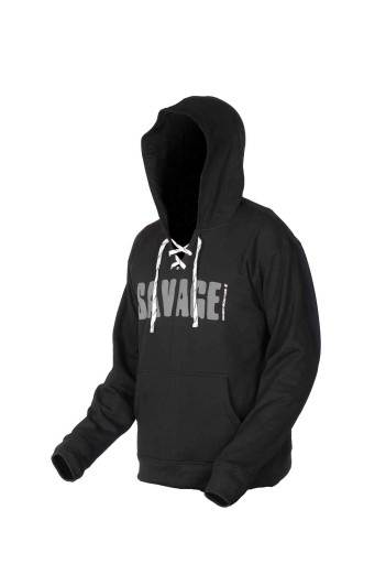 Світшот Savage Gear Simply Savage Hoodie Pullover, чорний, розмір S