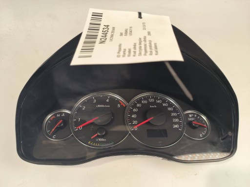 dials clock 85002AG01 SUBARU LEGACY IV