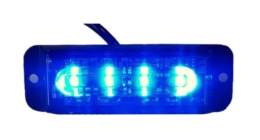 MF8022 - Стробоскоп 4 светодиода синий