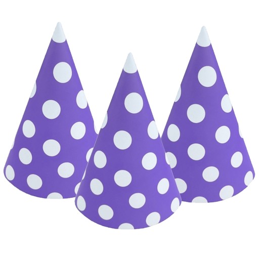 Паперові шапочки Godan Лавандовий горошок 6 шт.