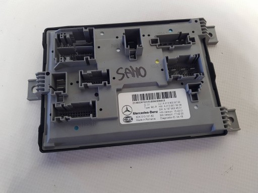 MERCEDES E KLASA W213 module STROWNIK KOMFORTU SAM