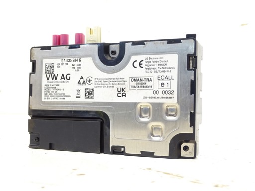 123 - Модуль онлайн контролера 10a035284g vw id3 id.3