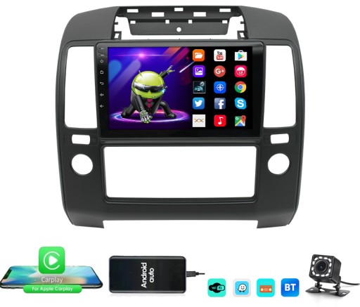 РАДІО GPS НАВІГАЦІЯ NISSAN NAVARA 2006-12 ANDROID