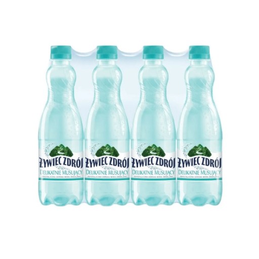 Żywiec Zdrój Woda źródlana lekko gazowana 12 x 500 ml (5900541000703 ...
