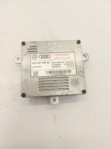 AUDI A6 C7 4G A4 B8 A5 Q5 A3 8V module control unit LED 4G0907397Q