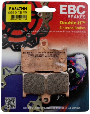 FA347HH - ТОРМОЗНЫЕ КОЛОДКИ EBC KAWASAKI ZX-9R 02-04 ПЕРЕДНИЕ