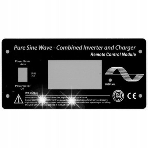 Панель керування для блоку живлення рк-дисплея power sinus ups