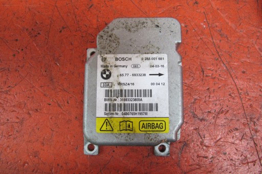 BMW X5 E53 LCI LIFT 03-06 Airbag Airbag Tendeurs SENSOR Couvre KOMPLET
