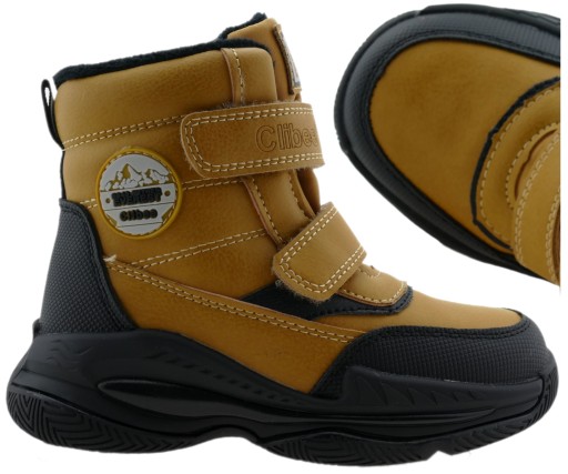 Сніжні черевики Clibee 30 розмір різнокольорові